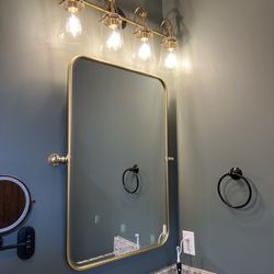 Get It Done Handyman - Mirror, vanity lights