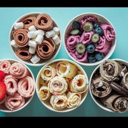 DIFFERENT TYPES OF ICECREAM ROLLS DIFFERENT TYPES OF ICECREAM ROLLS