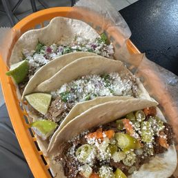 Pork Street Taco, Chicago Beef Taco Pork Street Taco, Chicago Beef Taco