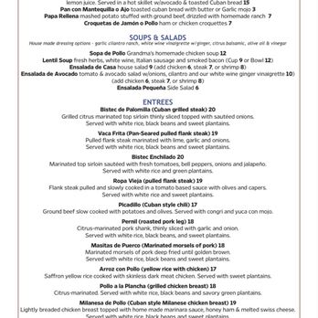 Sabor De Cuba - Appetizers, soups & salads, entrees - Cuban Near Me - Frederick, Maryland Sabor De Cuba - Appetizers, soups & salads, entrees - Cuban Near Me - Frederick, Maryland
