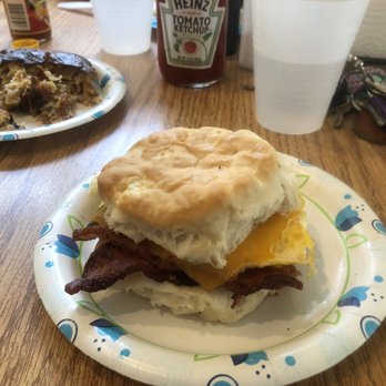 Oh Biscuit - Eggs, cheddar, bacon biscuit - Breakfast & Brunch Near Me - Melbourne, Florida Oh Biscuit - Eggs, cheddar, bacon biscuit - Breakfast & Brunch Near Me - Melbourne, Florida