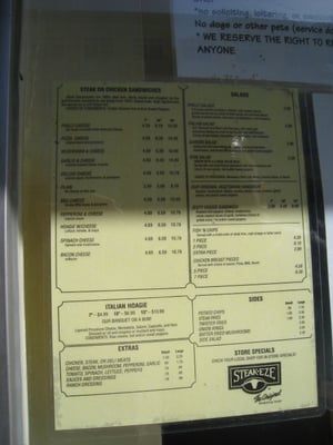 Menu photo 7 The Cheese Steak Shop San Francisco, CA Menu photo 7 The Cheese Steak Shop San Francisco, CA