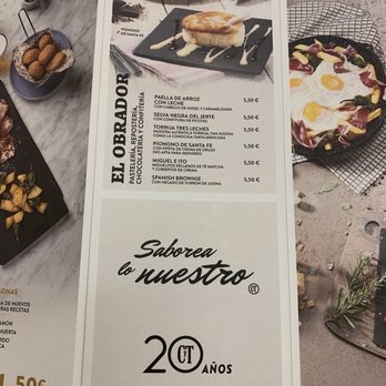 Cañas y Tapas - Menu - Tapas Bars Near Me - Madrid, M