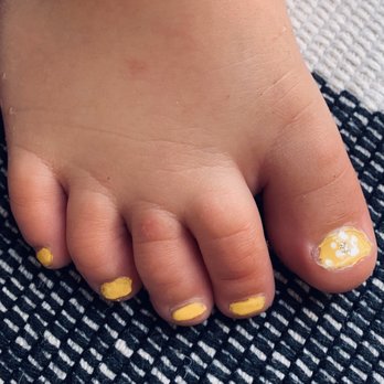 Beauty Nails & Spa - Super messy pedicure on my daughter - Nail Salons Near Me - San Clemente, California Beauty Nails & Spa - Super messy pedicure on my daughter - Nail Salons Near Me - San Clemente, California