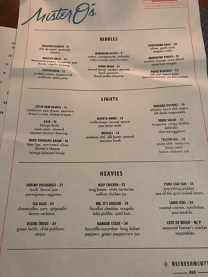 Menu photo 7 Mister O's Los Angeles, CA Menu photo 7 Mister O's Los Angeles, CA