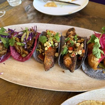 Zona Rosa - Mixed tray of tacos - love the shrimp ones! - Mexican Near Me - San Jose, California Zona Rosa - Mixed tray of tacos - love the shrimp ones! - Mexican Near Me - San Jose, California