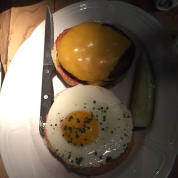 Au Cheval - Single cheeseburger with an egg - Bars Near Me - Chicago, Illinois Au Cheval - Single cheeseburger with an egg - Bars Near Me - Chicago, Illinois