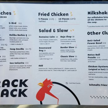 The Crack Shack - Chicken Shop Near Me - Costa Mesa, California The Crack Shack - Chicken Shop Near Me - Costa Mesa, California