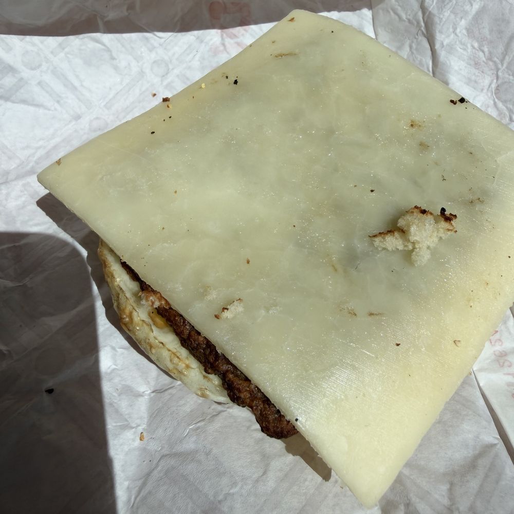 Dunkin' - Cold egg cheese sausage - Coffee & Tea Near Me - Aberdeen, Maryland