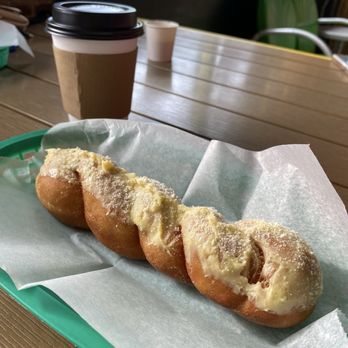 Brewnuts - Garlic Parmesan twist (so good!) - Donuts Near Me - Cleveland, Ohio