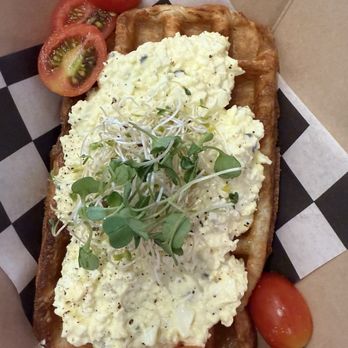 Tamper Room Cafe & Gallery - Egg salad croffle - Cafes Near Me - Fremont, California Tamper Room Cafe & Gallery - Egg salad croffle - Cafes Near Me - Fremont, California
