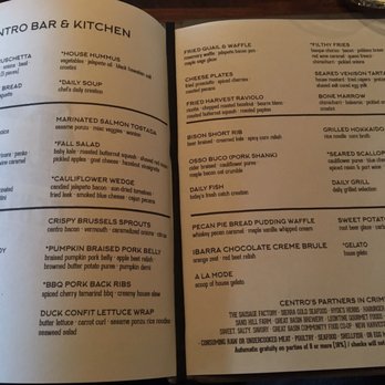 Centro Bar & Kitchen - Men you!! - Tapas/Small Plates Near Me - Reno, Nevada Centro Bar & Kitchen - Men you!! - Tapas/Small Plates Near Me - Reno, Nevada