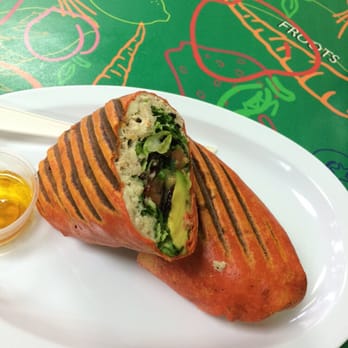 Froots - Tuna wrap in s tomato tortilla ! - Juice Bars & Smoothies Near Me - Hollywood, Florida Froots - Tuna wrap in s tomato tortilla ! - Juice Bars & Smoothies Near Me - Hollywood, Florida