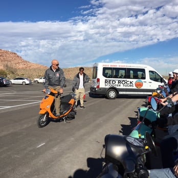 Red Rock Scooter Tours - Our guides Justin & Dante - Scooter Tours Near Me - Las Vegas, Nevada