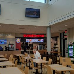 Atlantic City Service Area - In the winter: brrrrrger king