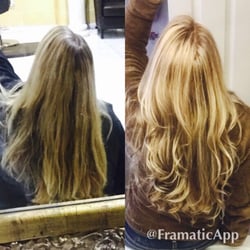 Ponce Salon - Before and after Carlos worked his magic...
