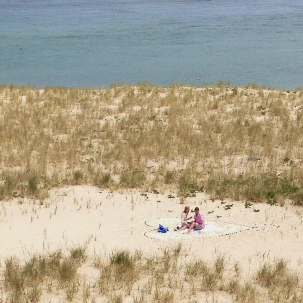 A couple getting engaged in May 2014.  Romantic! :)