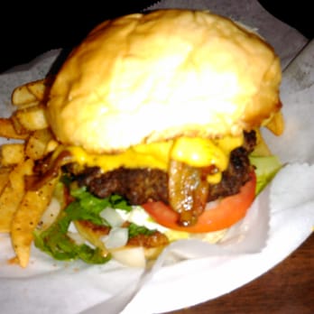 Lebowski's Grill - Bacon cheese burger - Burgers Near Me - Austin, Texas