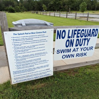 New Centre Park - Splash Pad, New Centre Park - Parks Near Me - Clover, South Carolina