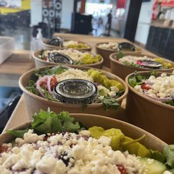 Thicc Pizza Co. - All Greeked Out Salad @ THICC Pizza Co.!