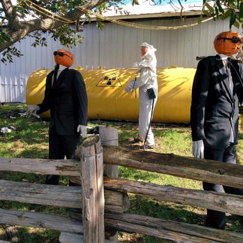 Have Fun @ Howells - two men dressed in halloween costumes - Donuts Near Me - Fonthill, Ontario