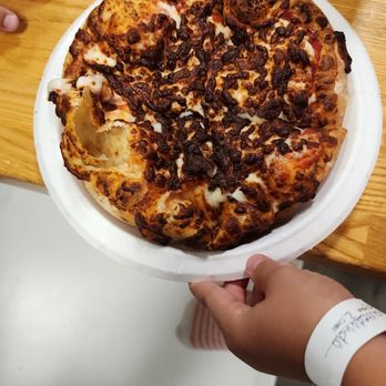 Luv 2 Play Chino - Burnt pizza - Indoor Playcenter Near Me - Chino, California