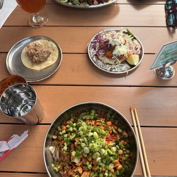Spork - Pork taco for kids, shrimp taco, mala noodle, fried chicken - Mexican Near Me - Bend, Oregon