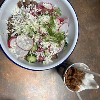 Souvla - Lamb Salad - Greek Near Me - San Francisco, California