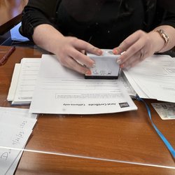 Wells Fargo Bank - notary services.  I'm getting a Disclaimer of Interest doc notarized in hopes i can avoid inheriting a Palm Springs time share