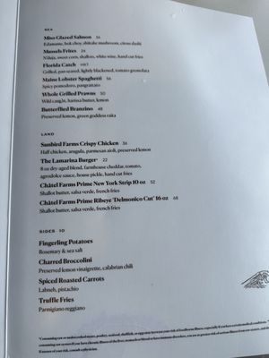 Menu photo 7 Lamarina West Palm Beach, FL