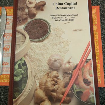China Capital Restaurant - Menu (1 of 8). Cover. - Chinese Near Me - High Point, North Carolina China Capital Restaurant - Menu (1 of 8). Cover. - Chinese Near Me - High Point, North Carolina