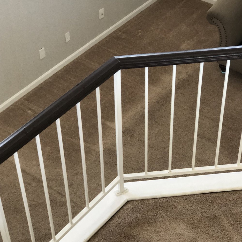 Affordable Quality Carpet Cleaning - This is an "after" photo is a high traffic area and I can't believe how clean they were able to get it. - Carpet Cleaning Near Me