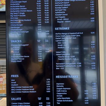 McDonald's - Fast Food Near Me - Zürich, ZH