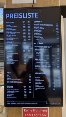 Menu photo 3 McDonald's Zürich, ZH