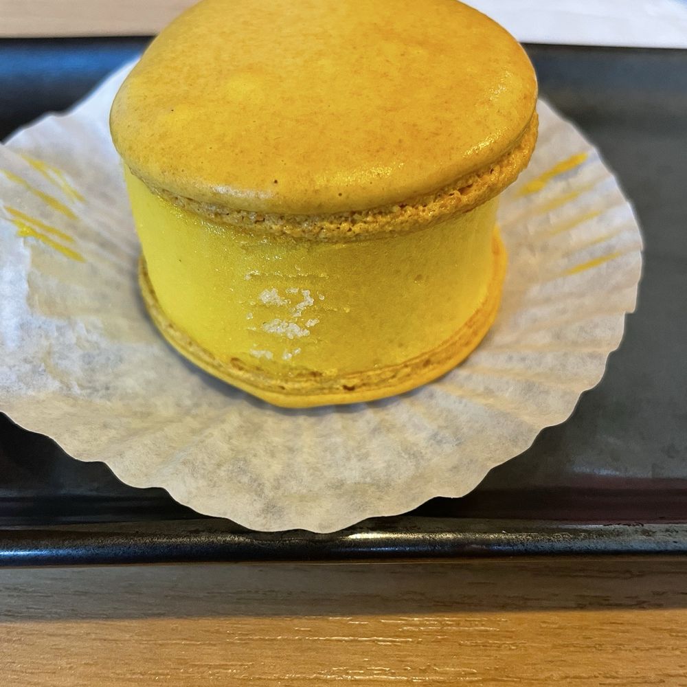 Mikomi Sushi - Cold Fat Mango MACARON ICE CREAM (1PC) to share. - Sushi Bars Near Me - Santa Monica, California Mikomi Sushi - Cold Fat Mango MACARON ICE CREAM (1PC) to share. - Sushi Bars Near Me - Santa Monica, California