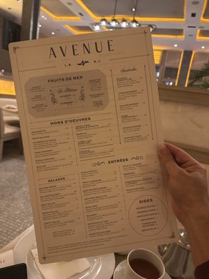Menu photo 2 Avenue  Long Branch, NJ