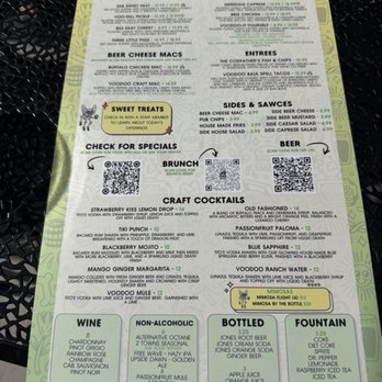 VooDoo Brewing - Meridian - Menu - Brewpubs Near Me - Meridian, Idaho