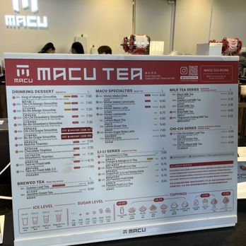 Macu Tea - Bubble Tea Near Me - Irvine, California