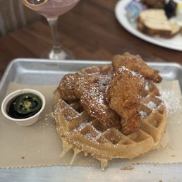 Chicken & waffles