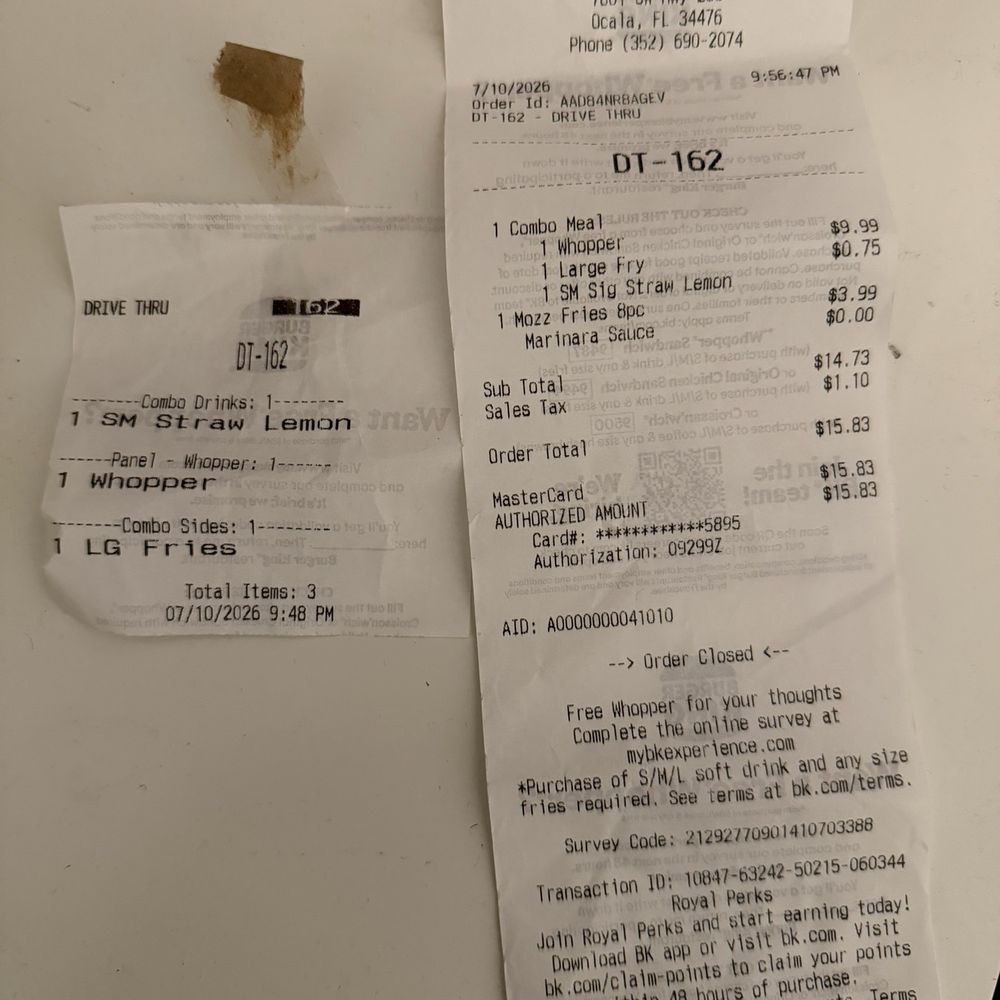 Burger King - Burgers Near Me - Ocala, Florida