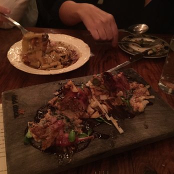 Odd Duck - Stuffed quail and egg noodles - American Near Me - Austin, Texas Odd Duck - Stuffed quail and egg noodles - American Near Me - Austin, Texas