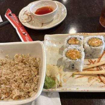 Sushi Village - Spicy crab roll fried rice egg roll - Japanese Near Me - Richland, Mississippi Sushi Village - Spicy crab roll fried rice egg roll - Japanese Near Me - Richland, Mississippi
