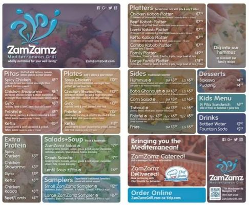 Menu photo 3 ZamZamz Mediterranean Grill Memphis, TN Menu photo 3 ZamZamz Mediterranean Grill Memphis, TN
