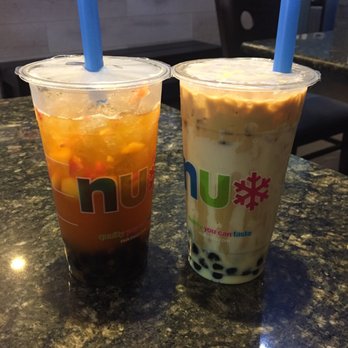 Nu Ice & Drinks - Paradise tea with boba and nam nam ice coffee - Desserts Near Me - Houston, Texas Nu Ice & Drinks - Paradise tea with boba and nam nam ice coffee - Desserts Near Me - Houston, Texas