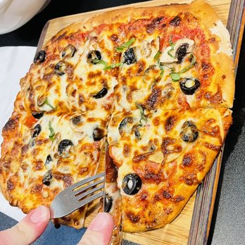 The Brick Oven Bistro - DIY pizza-- hubby said it could use a bit more flavor. - Pizza Near Me - Sandusky, Ohio The Brick Oven Bistro - DIY pizza-- hubby said it could use a bit more flavor. - Pizza Near Me - Sandusky, Ohio
