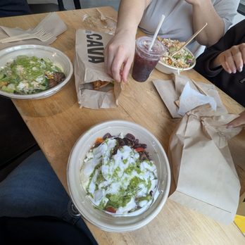 CAVA - A yummy bowl with my favorite green sauce - Mediterranean Near Me - Jersey City, New Jersey CAVA - A yummy bowl with my favorite green sauce - Mediterranean Near Me - Jersey City, New Jersey