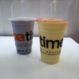 Taro Tea & Mango Smoothie