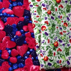 Fabric Warehouse - Two great quilting fabrics, one at $9.99 the other at $5.98