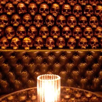 Noble Experiment - Gold skulls - Cocktail Bars Near Me - San Diego, California