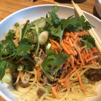 Noodles and Company - Chinese bolognese- with "savory pork sauce" (actually sausage) and I added pork (pulled) so that made it a bit weird. 7/10 - Noodles Near Me - Lancaster, Pennsylvania